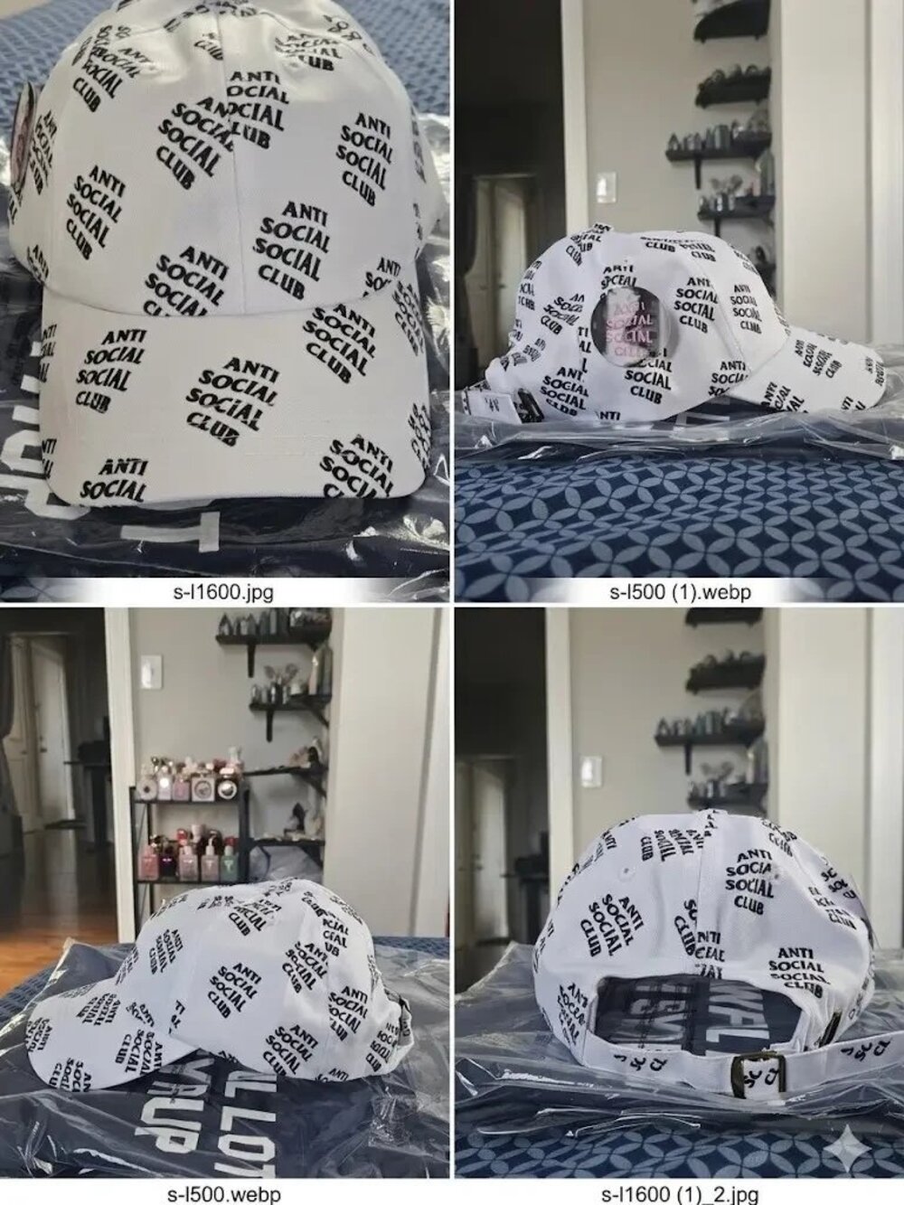 Anti Social Social Club All-Over Print Logo Hat
